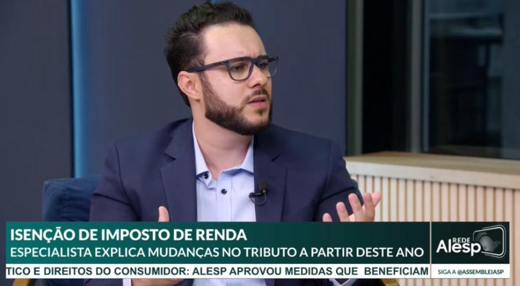 Bruno Meira entrevistado pela TV Alesp